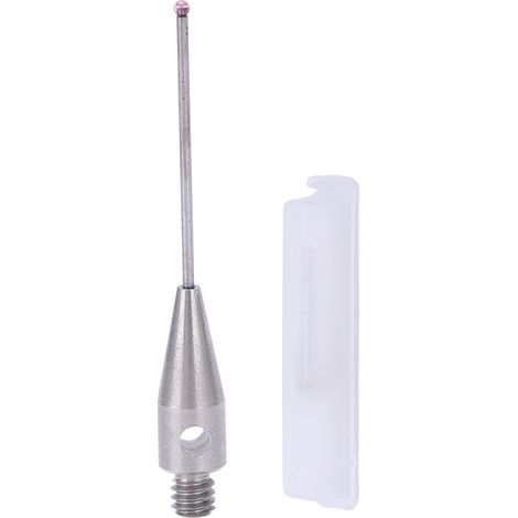 Tige en carbure de tungstène haute rigidité M2 – Palpeur de mesure CMM bille rouge Ø 0,7 mm, longueur 20 mm, aiguille de contact pour machine tridimensionnelle (1/5)