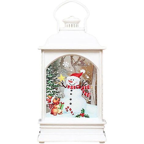 Lanternes de Noël scintillantes, décorations de Noël pour la maison (1/5)
