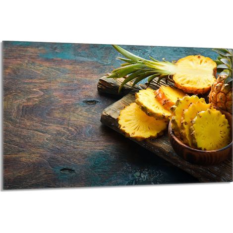 Protector de cristal para estufa 80x52 Piña (1/5)