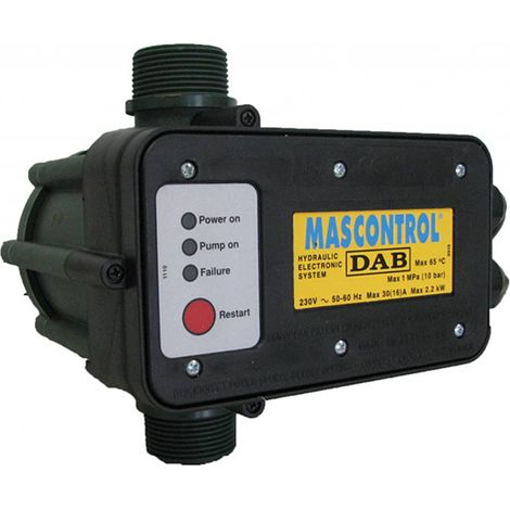 DAB Mascontrol - Press Control für leistungsstarke Bewässerungspumpen - Automatisches Ein- und Ausschalten Ihrer Wasserpumpe
