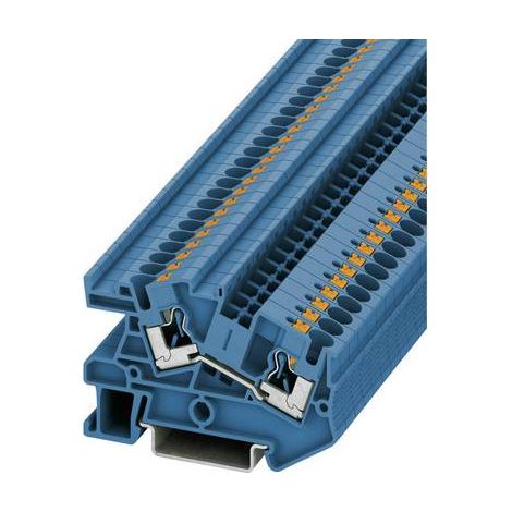 Bloc de jonction d'installation Contenu: 1 pc(s) Phoenix Contact PTI 4 BU 3213971 D14297 (1/2)