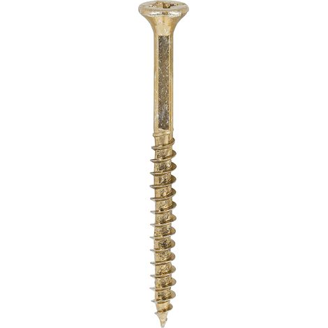 TIMCO Velocity Premium Multi-Use Countersunk Gold Woodscrews - 4.0 x 50