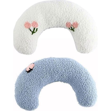 Voici une proposition de titre en français (≤ 190 caractères) :
Lot de 2 jouets pour chat en peluche rembourrée, coussin anti-ennui, jouet d'entraînement pour soulager l'ennui félin (1/4)