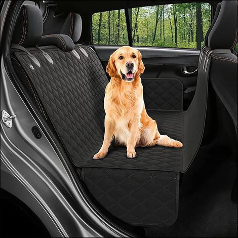 Housse de Banquette Arrière pour Chien, Protection Voiture Imperméable Oxford 600D avec Rabats Latéraux, Antidérapante Universelle (1/5)