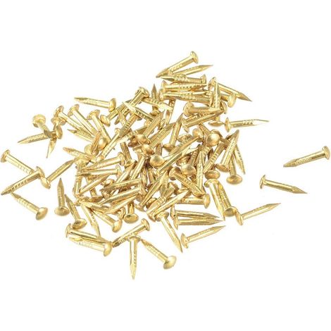 200pcs Clou Petit Laiton Minuscule Laiton Ton (1/5)