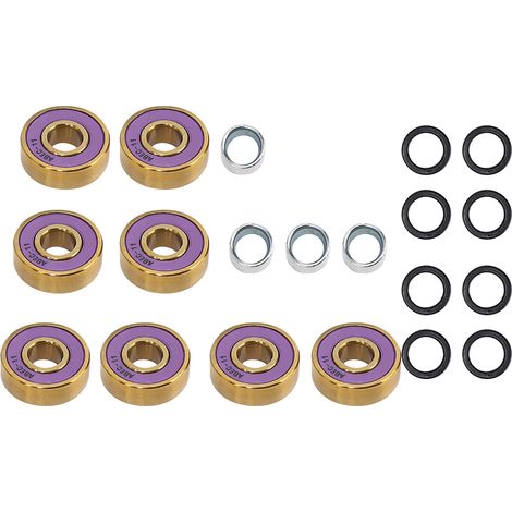 Accessoire de remplacement pour roulements de skateboard portable en alliage d'aluminium pour patins à roulettes (1/5)