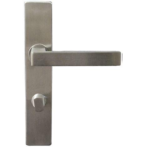 Maniglie su piastre quadrate - "PATRICIA" - KLOSE besser - Acciaio inox 304. Condamnation sans voyant