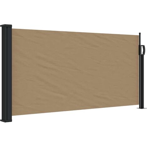 Store Banne - Auvent latéral rétractable taupe 100x300 cm fr10640 - Maison La Vie (1/5)