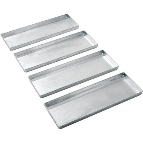Bosch Accessoires capteurs plans FKF 7-2 Kit de bac de toit plat pour support de toit plat, 8718531035