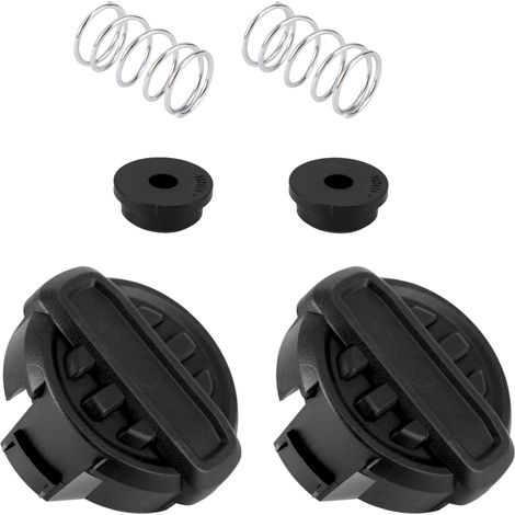 2pcs Capuchons de Tête de Coupe-Bordures Rechange DWO1DT995, avec Ressort Weedeater et Couvercle Ressort Pièces Fixation pour Dewalt DCST920 DCST970 DCST922 DCST990 DCST925 (1/5)