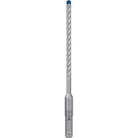 Bosch Hammerbohrer SDS plus 7X - Länge 165mm, Bohrer für Beton Betonbohrer 6mm mit 4-Schneiden, Hartmetall (1/10)