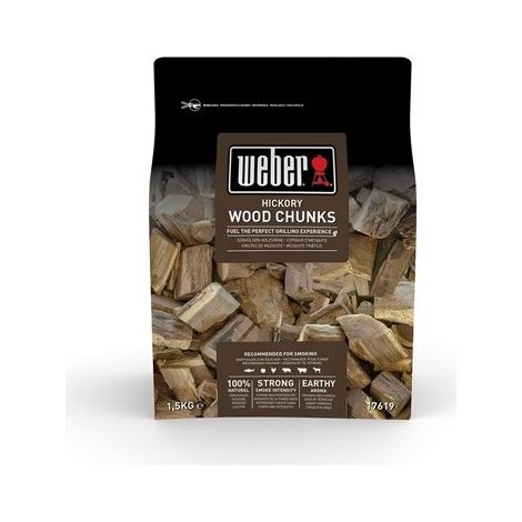 Weber Madera en trozos, nogal americano, 1,5kg
