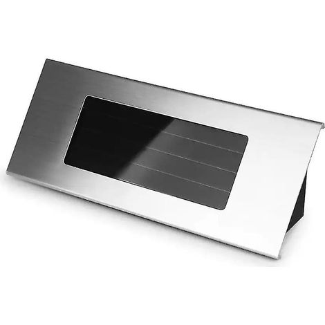 Lampe solaire de terrasse, lampe solaire d'escalier extérieure étanche en acier inoxydable sans fil (1/5)