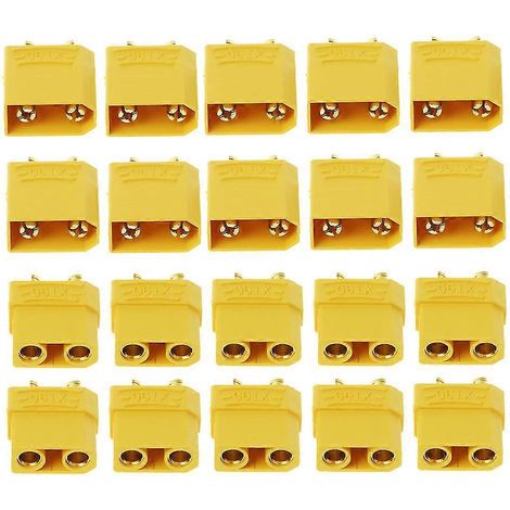 Lot de 10 connecteurs femelles portables de type banane pour maquettes d'avions, pour la mise à niveau (1/5)