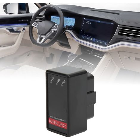 Économiseur de carburant OBD2, amplificateur de puissance, mise à niveau de puissance ECO écoénergétique avec interrupteur (1/5)