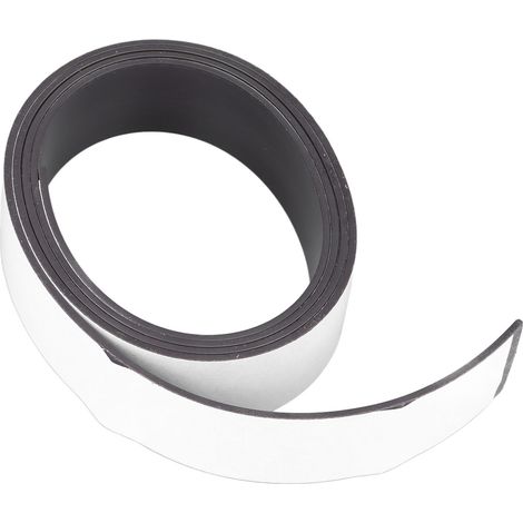 Ruban magnétique adhésif 10m rouleau souple autocollant, bande aimantée facile à couper pour loisirs créatifs, bricolage et projets DIY (1/5)