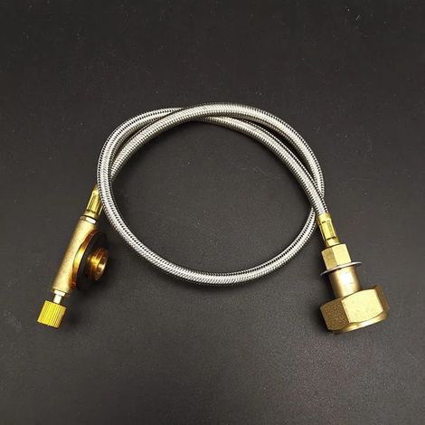 Adaptateur de recharge de propane pour réchaud de camping, convertisseur de brûleur, adaptateur de réservoir de gaz, adaptateur de recharge de propane pour réchaud de pique-nique, réchauds de cuisine (1/5)