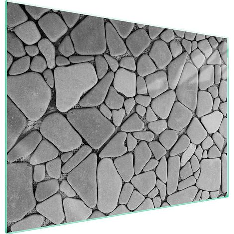 Piastra protettiva in vetro per piano cottura 70x52 Pietra (1/5)