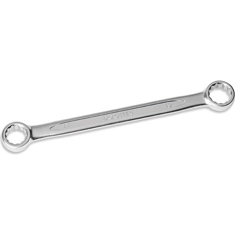Clé plate double étoile, 17x19 mm  DOGGER 454-17-19
