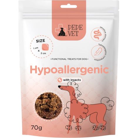 Pack pour animaux PEPE VET Insecticide hypoallergénique 70 g