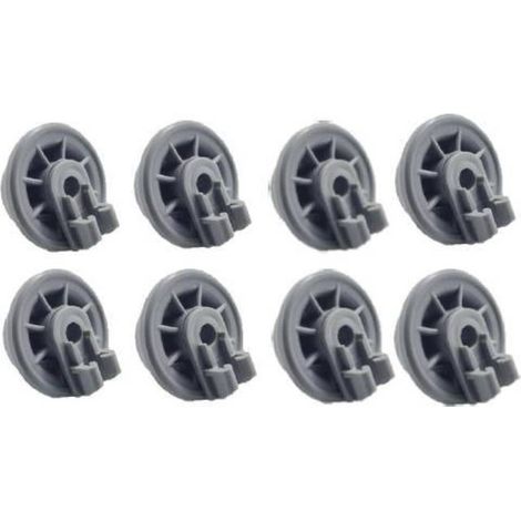 Geschirrspülerräder kompatibel mit Bosch  Komplettes Set mit 8 Geschirrspülerschubladen mit Rädern unten, kompatibel mit Siemens, Kenmore Elite, Balay, Beko, Indesit, Neff, Bosch