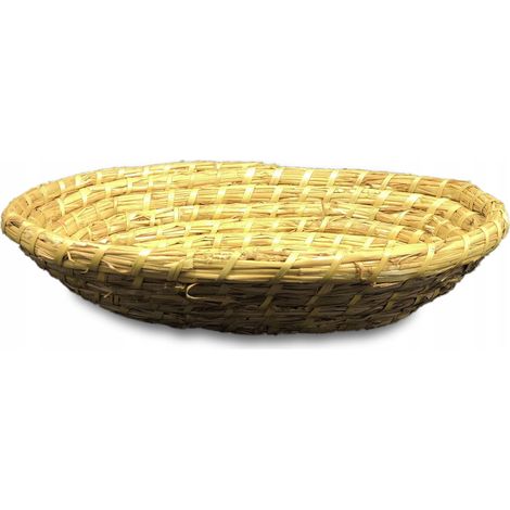 Panier à pain ovale en paille de 36 cm (1/5)
