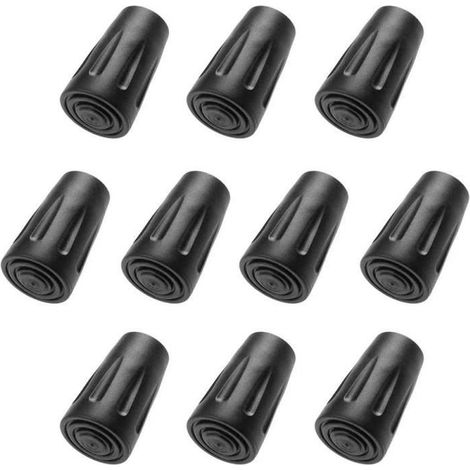 Embouts en Caoutchouc - Non spécifié - 10 Pièces - Diamètre 11 mm - Hauteur 41 mm - Antidérapant (1/4)