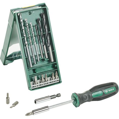 Bosch Mini-X-Line Drill & Screwdriver Bit Set 16 pieces 2607017654