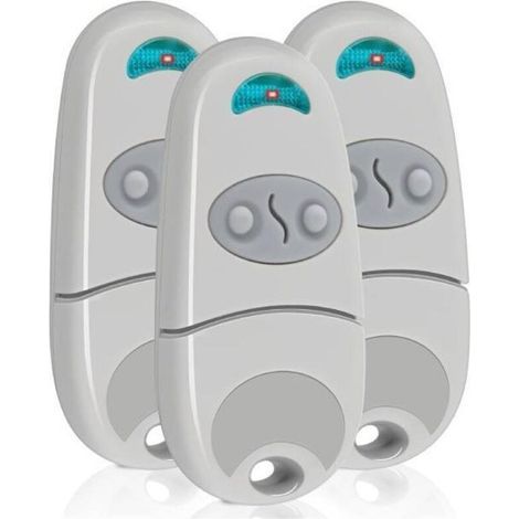 Télécommande Torfernbedienung, 433,92 MHz, pack de 3 (1/2)
