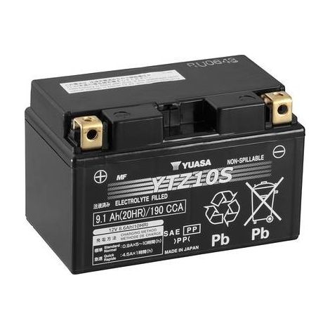 Batteria per moto Yuasa YTZ10S 12 V 8.6 Ah N/A