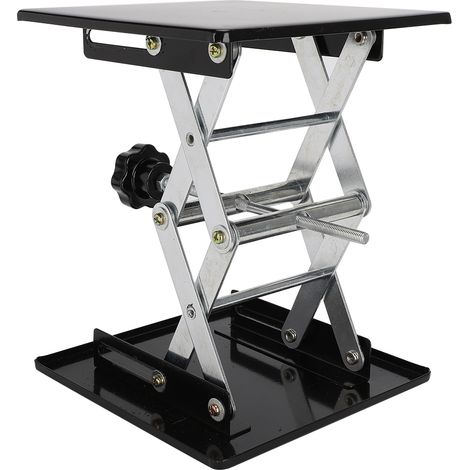 Plateforme de levage de laboratoire 200mm x 200mm, ciseaux de laboratoire support J03004 (1/5)