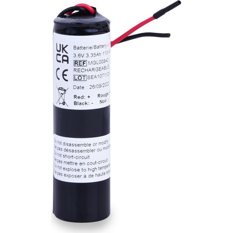 NX - Batterie Li-Ion 1x 18650 1S1P ST1 3.6V 3.35Ah - 24AWG