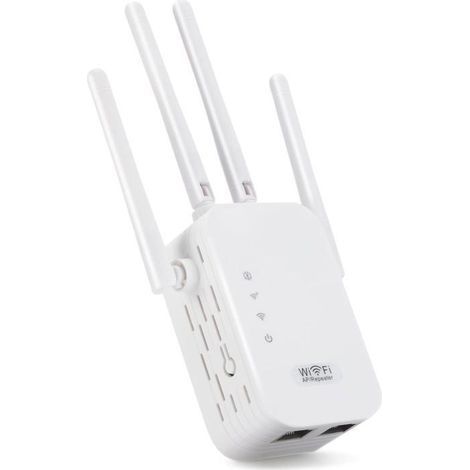 4-Antenna WiFi Repeater (300 Mbps) (1/5)