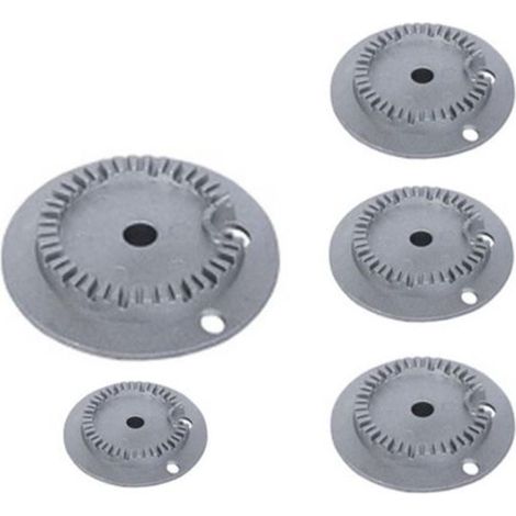 BRUCIATORE  CUCINA GAS REX ELECTROLUX ZOPPAS CASTOR 5 FUOCHI 1 GRA 3 MED  B 4455 (1/2)