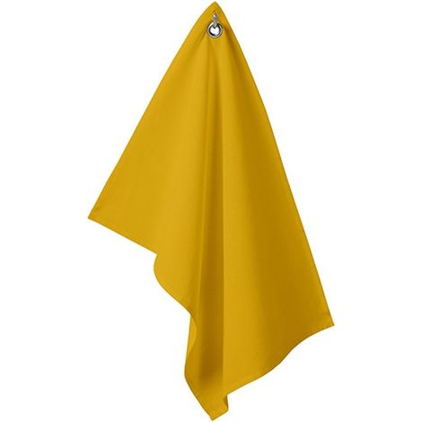 Essuie mains en coton couleur Safran 50 x 70 cm