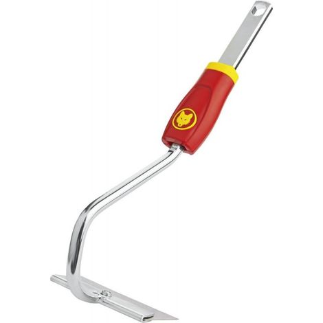Azada Wolf Garten HU-M 10, herramienta de jardinería de 10 cm, ideal para remover la tierra, aflojar el suelo y eliminar maleza en jardines pequeños y macizos de flores.