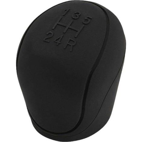 Couvercle universel pommeau levier vitesse voiture en silicone souple automatique 5 vitesses pommeau levier vitesse capuchon (1/4)