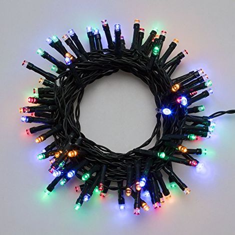 XMAS KING 8024199030954 CHAÎNE DE BATTERIE AVEC ÉCLAIRAGE DE NOËL MULTICOLORE 01225815