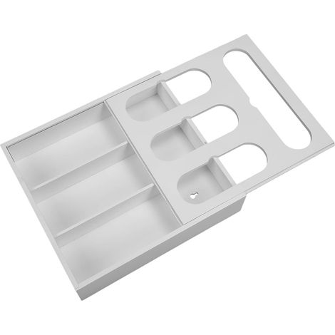 Food Bag Storage Box with Drawer, Polished Finish for Kitchen, Home Organizer (1/5)