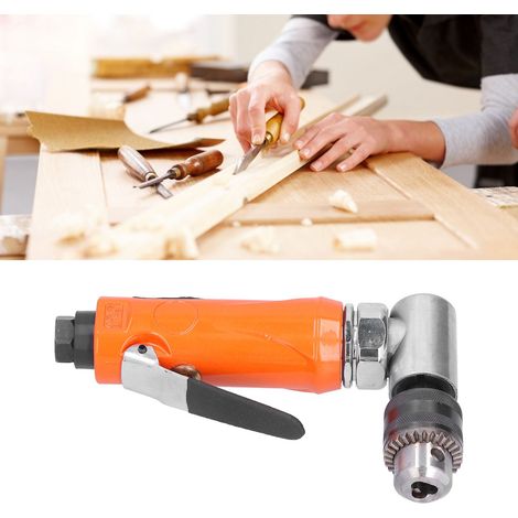Perceuse pneumatique coudée KP-555L 90° 1/4" 6,5 mm (style américain)
