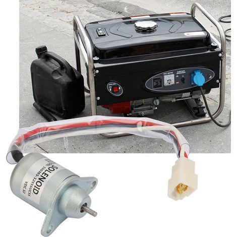 Kit de remplacement de solénoïde d'arrêt moteur diesel 12V, vanne de coupure carburant 1503ES-12S5SUC5S (1/5)