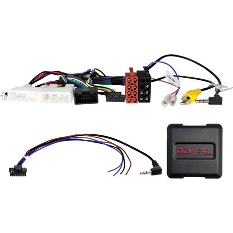 Adaptador de volante para vehículos Toyota de 28 pines/34 pines/10 pines con cable múltiple