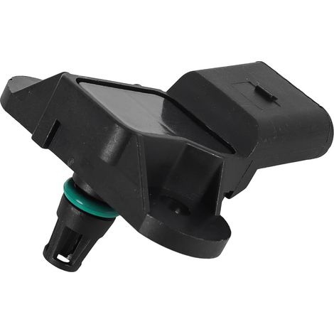 Automotive Intake Pressure Sensor Compatible with A3 A4 A5 A6 A7 A8 Q5 Q7 Altea Cordoba 03C906051 0261230095 Black (1/5)