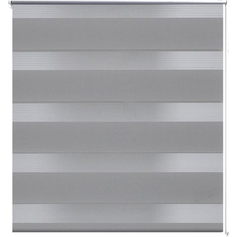 Tenda a rullo filtrante grigia 80 x 175 cm tenda per finestra persiana per la privacy 4102097
