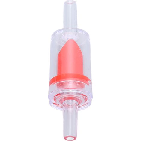 10 Einheiten zusammen verkauft: Sauerstoffpumpe, Kunststoff-Rückschlagventil, Aquarium-Luftpumpe, Rückschlagventil, Entenschnabelventil, Rückschlagventil, 4 mm, rot. (1/5)