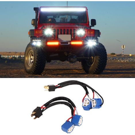 H4/9003 Stecker-auf-Buchse-Adapterkabel (1 bis 2 Stück) für LED-Kabelbuchse in Transportern (1/5)