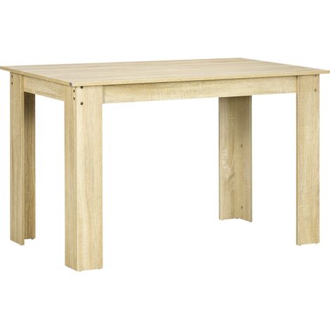 Table à manger ADAM 4/6 personnes bois (1/5)