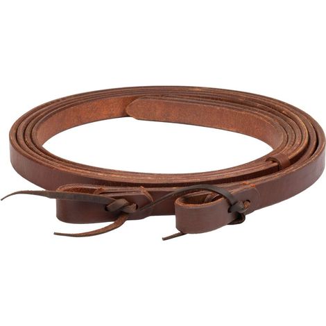 taglia unica, Naturale: Redini western in cuoio oliato 1” larghezza 2,5 cm (1/4)