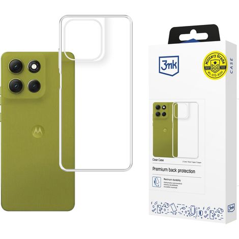 Funda transparente 3mk para Motorola Moto G86 (1/5)