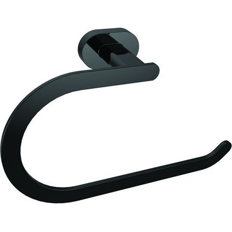 Portasalviette anello colore nero linea Nico-B2 kamalu